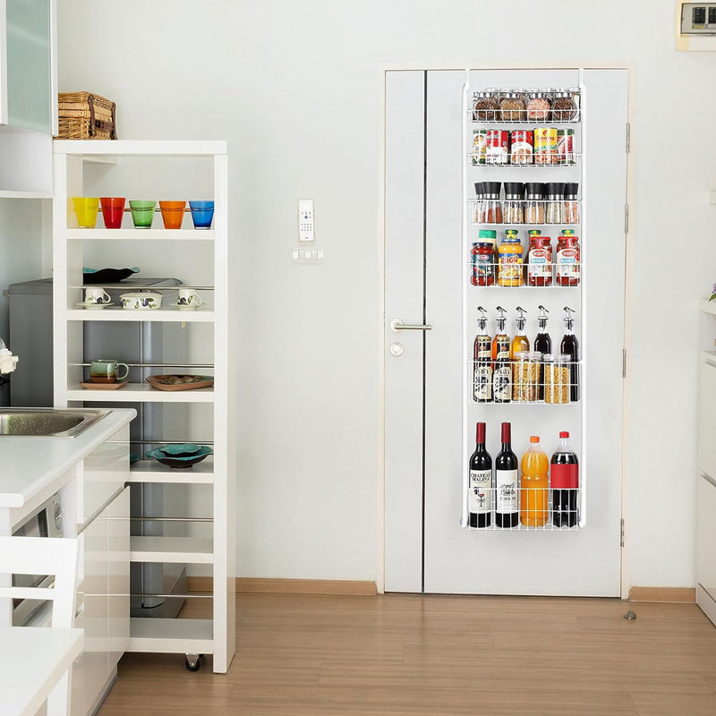 Organisateur de porte d'armoire Maanvi, Blanc