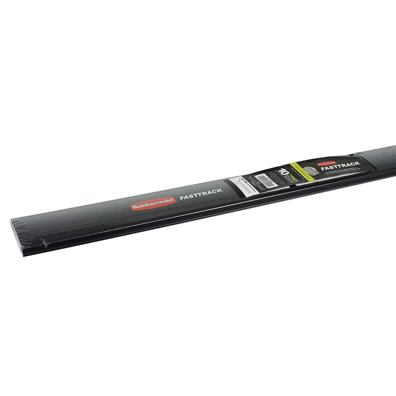 Rubbermaid 2 48 Inch Horizontal Wall Storage Rail W/ Garage & S Hooks (6 Pack)