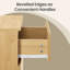 Rumena 40cm W Manufactured Wood Bedside Table-444101054