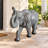 Elephant Garden Statue with Raised Trunk