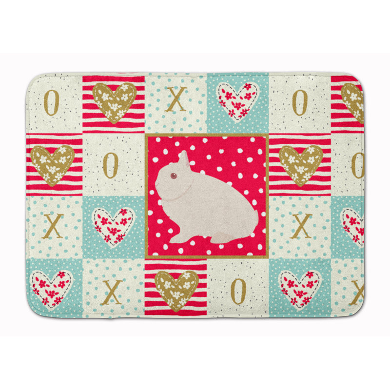 Tapis de cuisine Love, Karna Hermelin Lapin