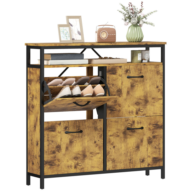 12 - Pair Shoe Storage Cabinet