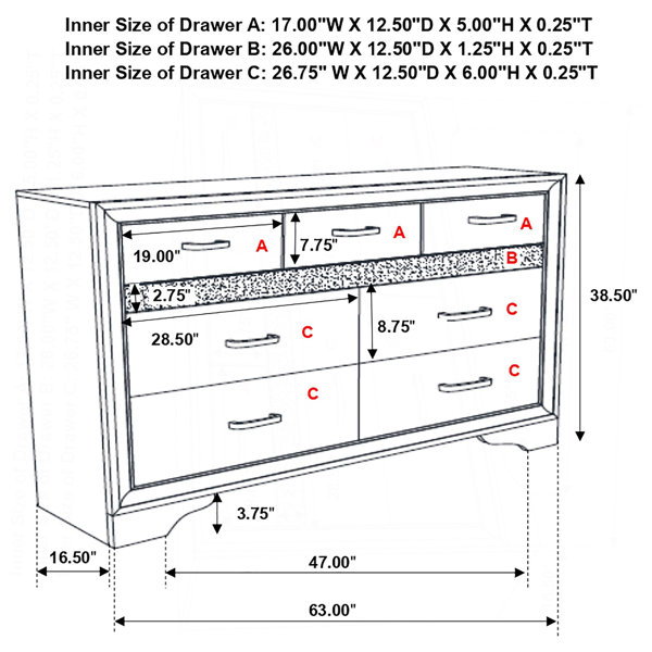 Dimensions du produit