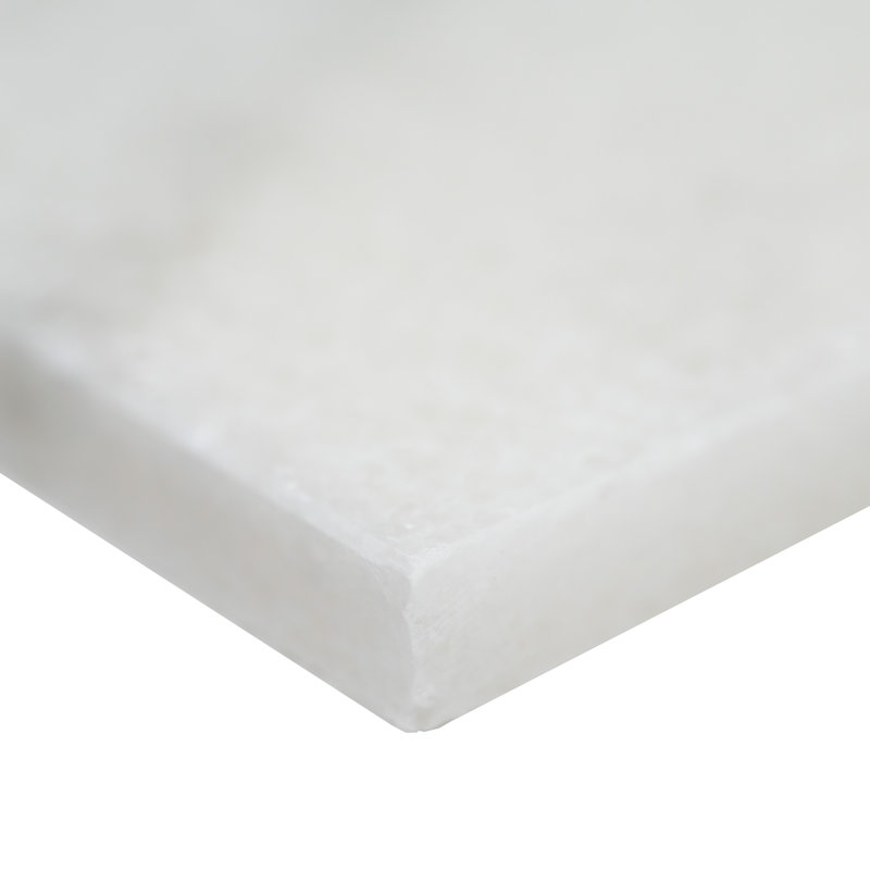 Iona Mist Subway 3 in. x 6 in. Polished Marble Floor and Wall Tile
