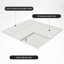 Surmatelas en latex de qualité supérieure Alwyn Home Premium 2 po (mi-ferme)-1981345607