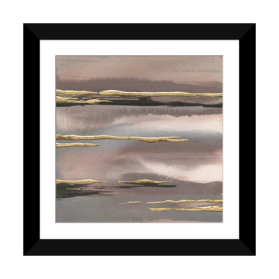 « gilded matin brouillard iii », reproduction d’art sur toile