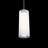 Metropolis 1 - Light Brushed Nickel LED Single Pendant