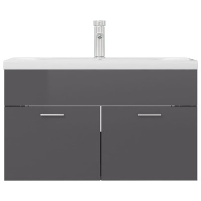 Asar 800mm Wall Hung Single Vanity Unit