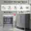Meuble-lavabo 24 po avec lavabo en céramique-726099394