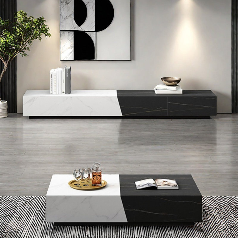 Italian style minimalist Living Room Table Sets