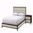 Bedroom Nightstand 1Pc Designed Drawers Fronts Modern-618371013