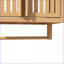 Armoires, armoire de rangement murale de salle de bain | Moderne | Bambou
