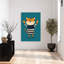 Happy Striped Tiger Contemporary Tiger Wall Art Print by Mathieu - Wrapped Canvas Print-720158822