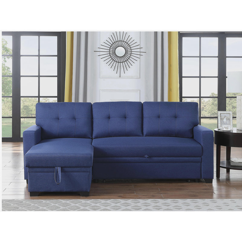 Canapé modulaire rembourré avec méridienne