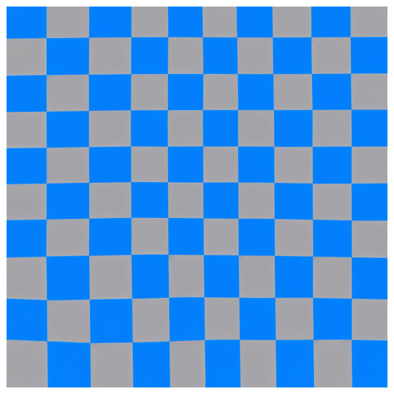 Housses de couette damier bleues et grises, Twin