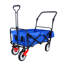 Chariot utilitaire d'extérieur pliable pliable, chariot de jardin portatif pliant robuste, porte-gobelet, poignées réglables-123018756