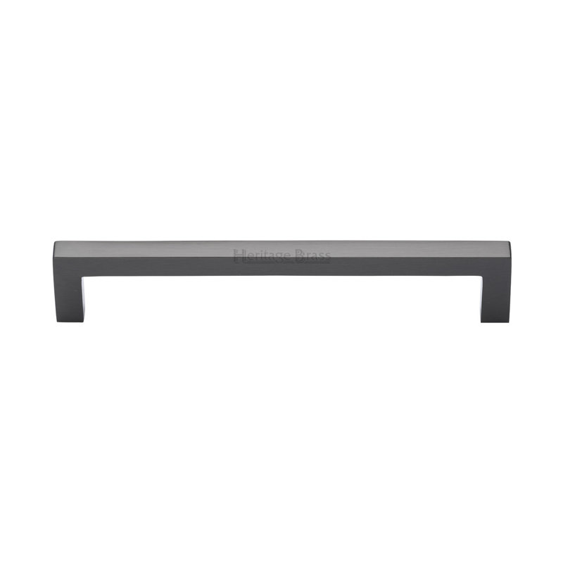 Heritage Brass Metro Heritage Cabinet Pull City Design, Matt Bronze, 17cm L x 1cm W