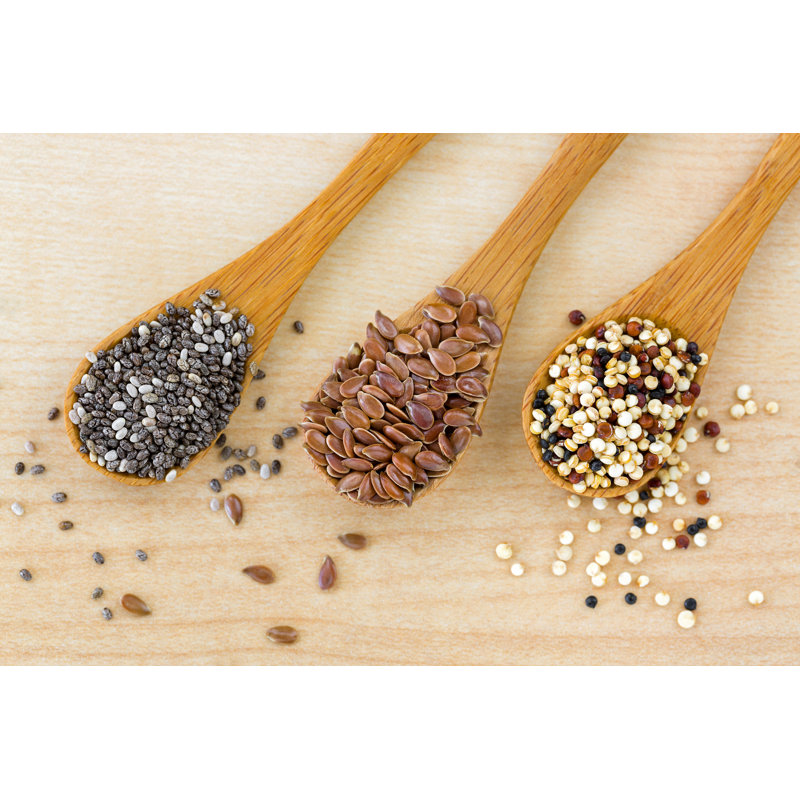 Dried Seeds - Wrapped Canvas Print, 30cm H x 46cm W x 3.8 cm D