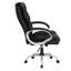 Bureau en bois massif de style industriel avec fauteuil ergonomique réglable noir, bureau de direction Modern Home