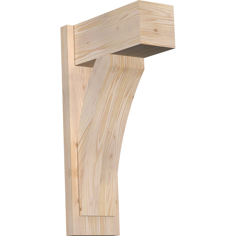 Bloc de bois rustique Thorton, P 36 po x H 40 po, Sapin Douglas de 5 1/2 po (lisse)