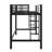 Elevated Loft Bed Featuring Simple-Climb Ladder And Protective Railings-1547812941