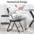 4-Pack Padded Folding Chairs – Portable Cushioned Dining Chairs for Guests-1816888554