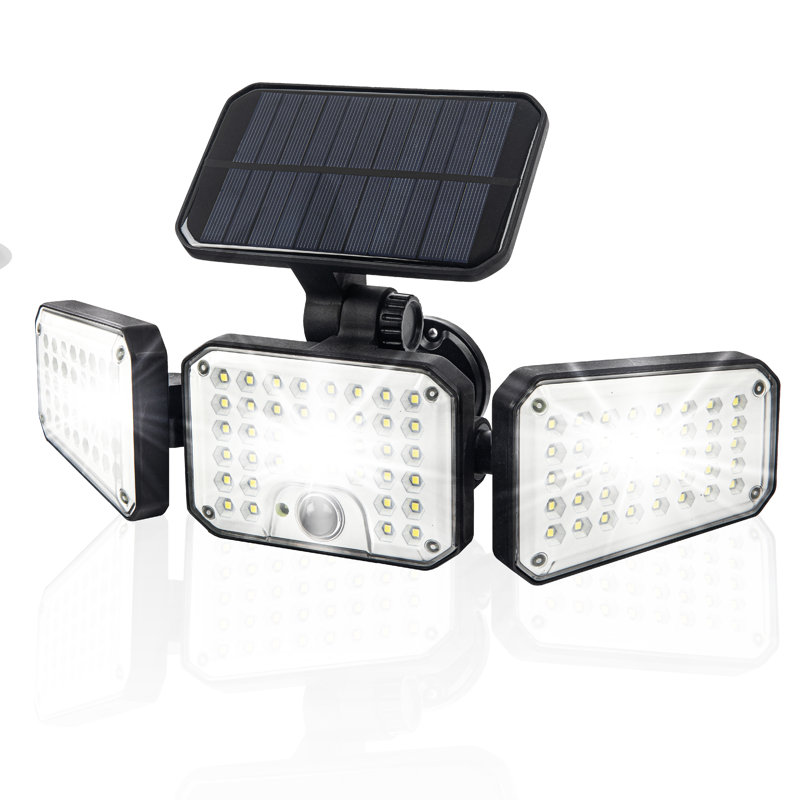 Bell+Howell Bionic Solar Powered Floodlight Max, Motion Activated, Wide Angle, and Weather Resistant