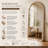 Arched Full Length Wall Mirror