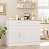 Dennisse 42.5'' Sideboard Buffet Cabinet with 2 Drawers