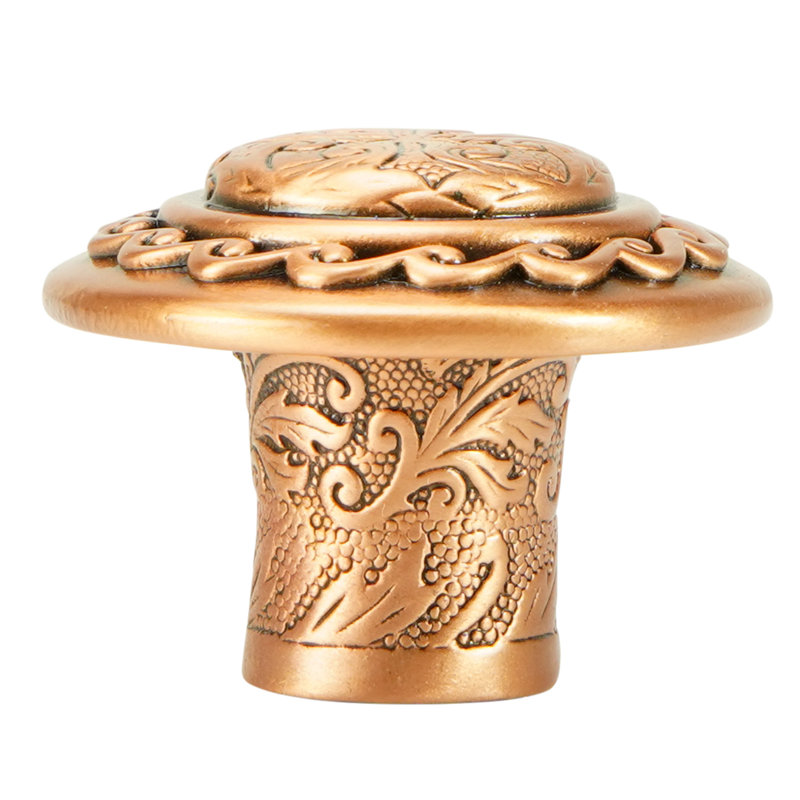 AMERICANA KNOB; BURNISH, Copper