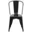 Commercial GradeMetal Indoor-Outdoor Stackable Chair-256719324
