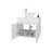 White Bathroom Vanity With 2 Doors-2071958214