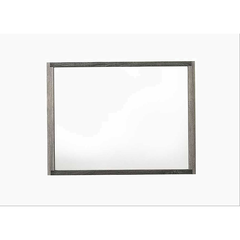 Jehoram Gray Finish Mirror