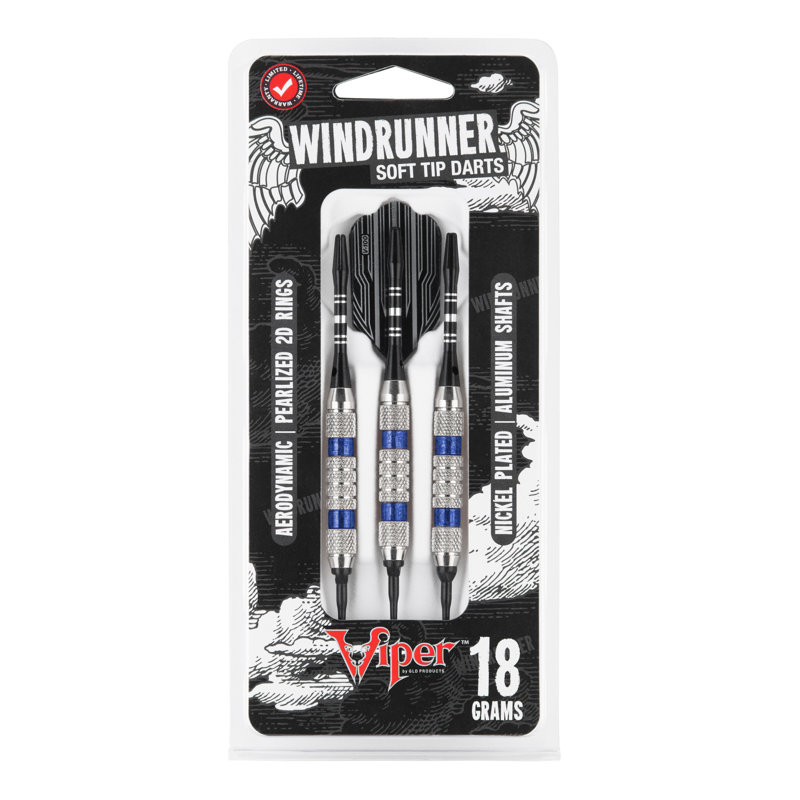 Fléchette Wind Runner, Bandes perlées bleues