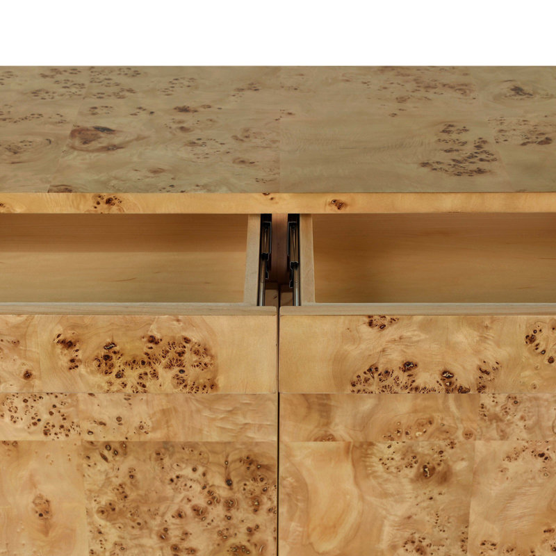 Mullins Sideboard-Natural Mappa Burl