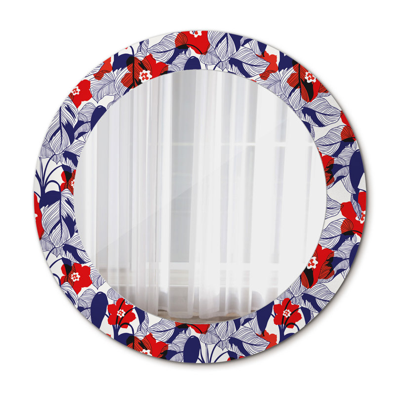 Huldar Glass Flat Wall Mirror