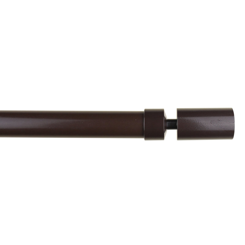 Tringle à rideaux simple Airius, l 48 po à 84 po, Blanc français