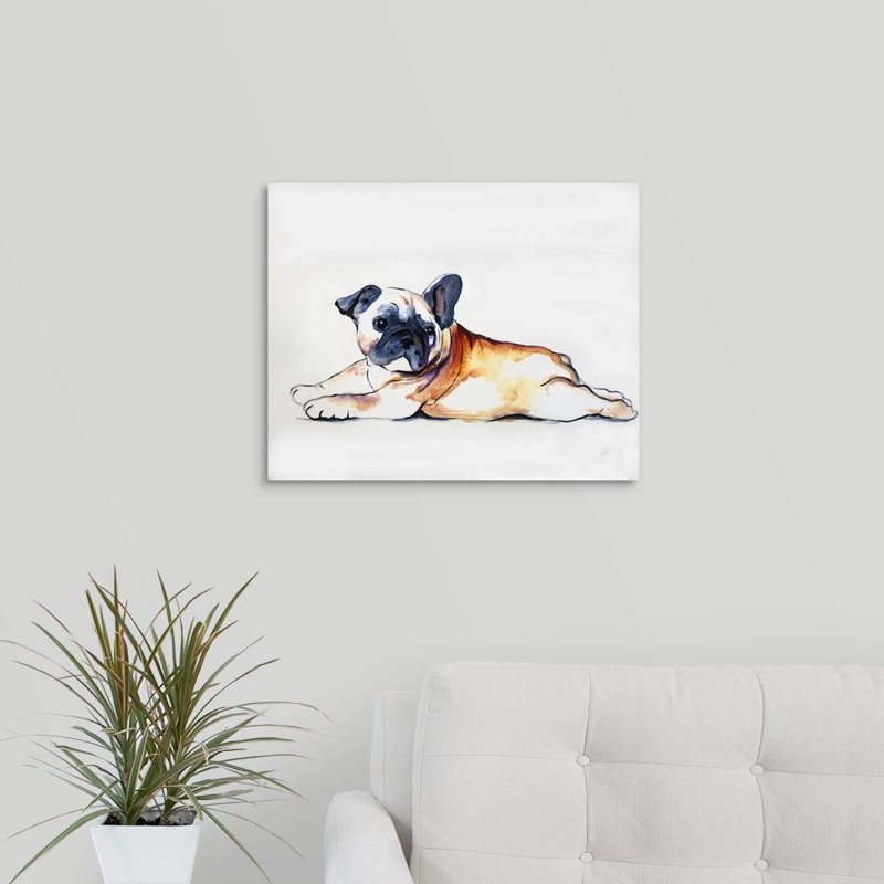 « animal kingdom iv », peinture sur toile, Toile tendue, H 16 po x l 20 po x p 1,25 po