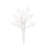 35in. Pre-Lit Artificial White Birch Branches with 80 Warm White LED Lights - Set of 2