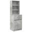 Bedside Cabinet 39X35x125 Cm Engineered Wood-1895210849