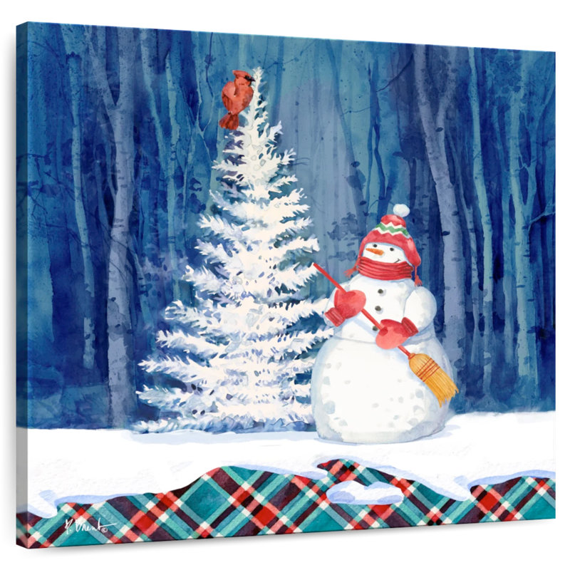 Bonhomme de neige givré Alvord II, H 36 po x l 36 po