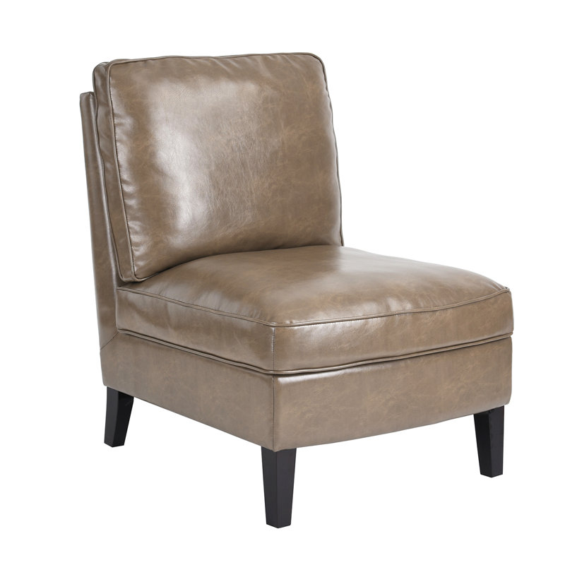 Edgell Faux Leather Accent Chair
