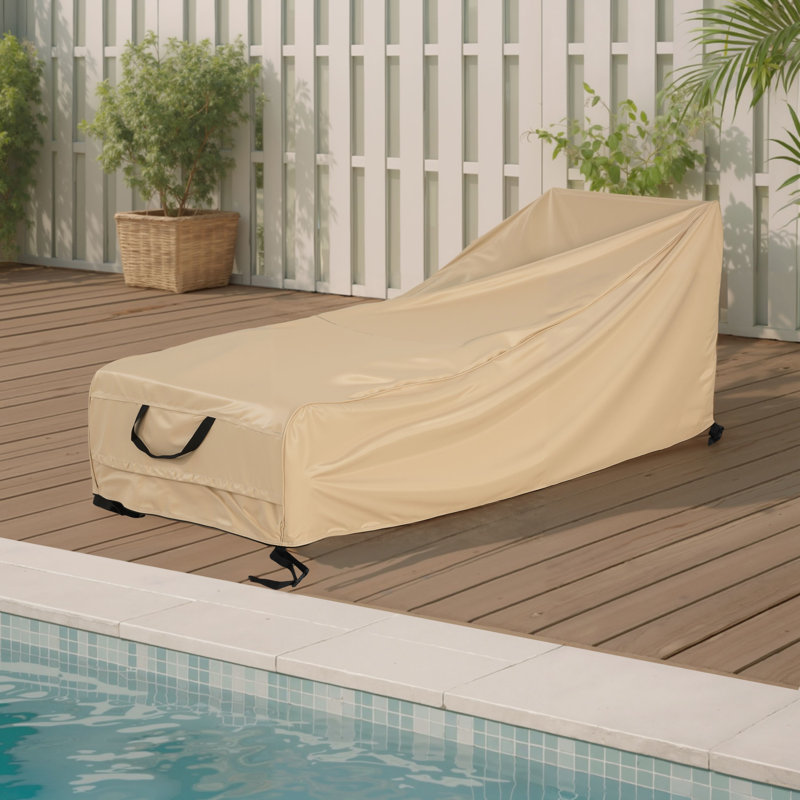 Housse pour chaise longue d'extérieur Shield, beige