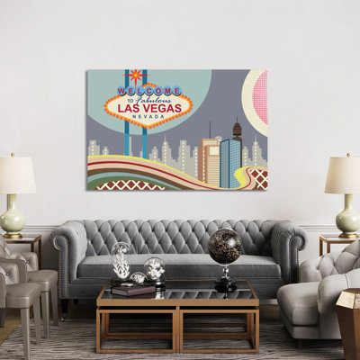 Las Vegas Strip - Wrapped Canvas Print