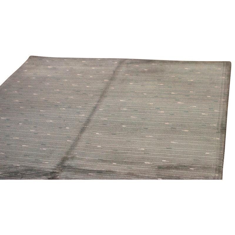Hand Knotted Area Rug in Olive