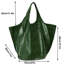 Sac à bandoulière femme grande capacité vert