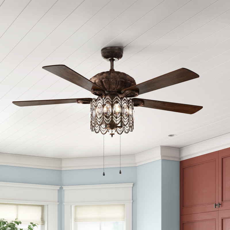 Geraghty 52'' Ceiling Fan with Light Kit