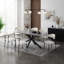 Dantoni Metal Base Dining Table-1723281721