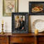 Black 3 PCS 8" x 10" Decorative Picture Frame with Photo Protector