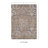 Kivett Distresed Medallions Navy and Sand Indoor Outdoor Machine Washable Area Rug-380963706